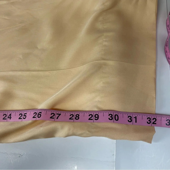 NEW Equipment Femme Wide Leg Pants Womens 0 Yellow Pleated Silk Blend NWOT - Picture 10 of 10